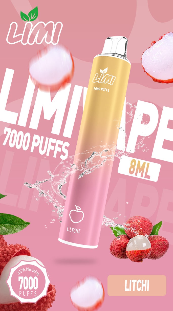 LIMI 7000口拋棄式電子煙｜大容量持久體驗 - 電子煙潮流商城