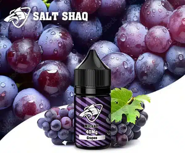 【買五送一】SALT SHAQ鯊克煙油  35ML/40MG 原裝進口 - 電子煙潮流商城