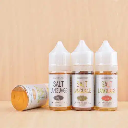 【買五送一】SALT LANGUAGE 鹽語煙油30ML/40MG - 電子煙潮流商城