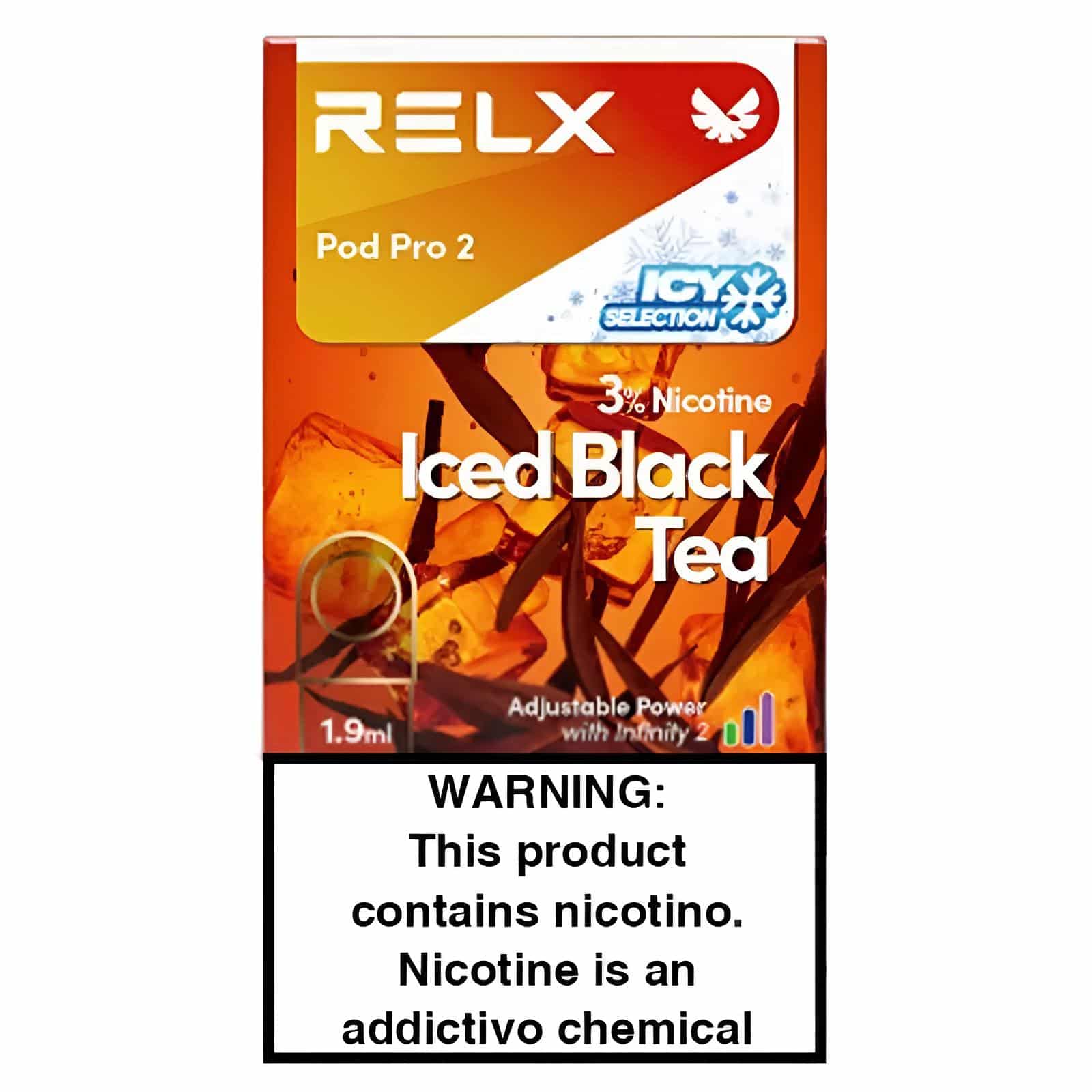 RELX 6代煙彈 冰黑茶